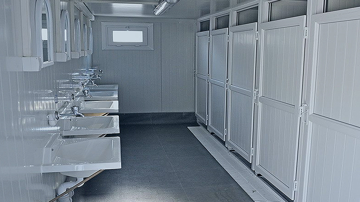 Sanitar container 240x600