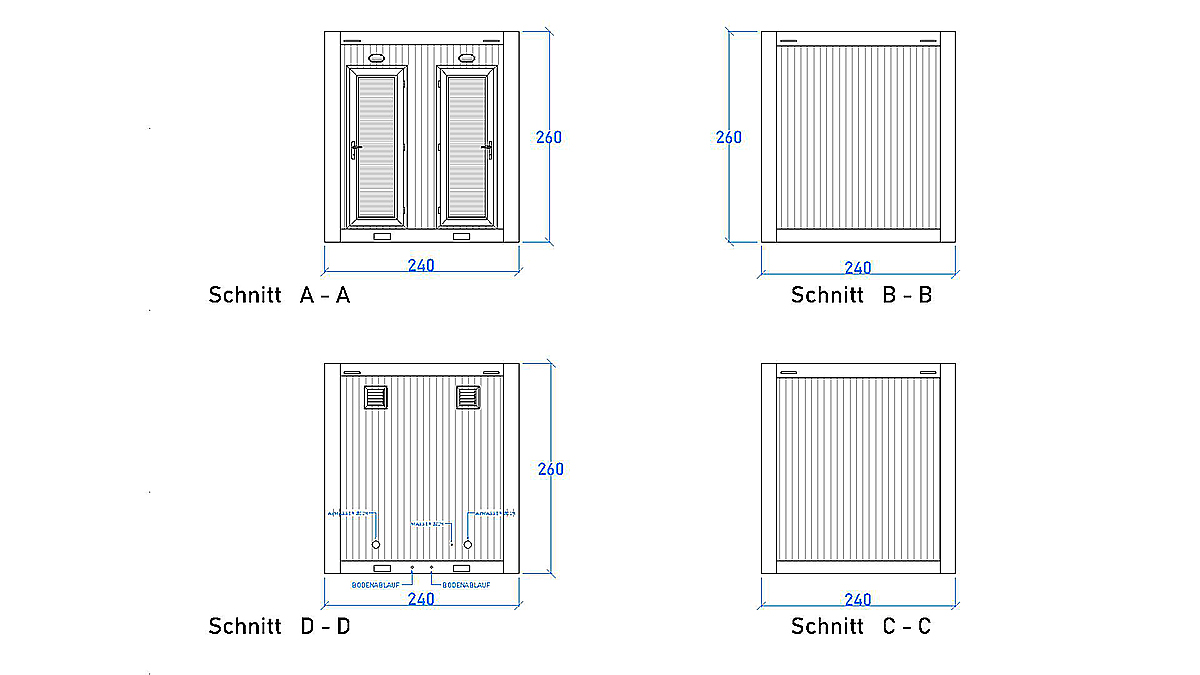 Sanitar container 240x240